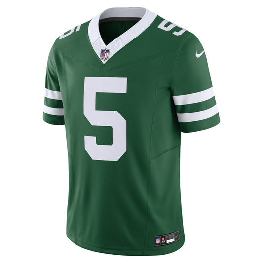 Nike Garrett Wilson New York Jets NFL Nike Vapor F.U.S.E. Limited Player Green Jersey