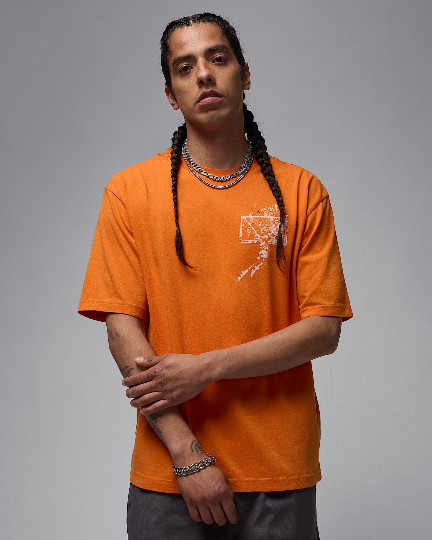 Jordan Brooklyn Oversized Graphic Mens T-Shirt