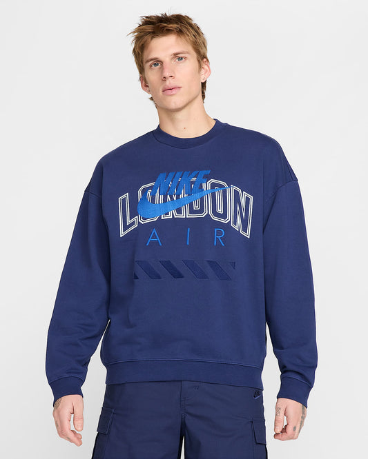 Nike Air "London" Men's Fleece Crew Oversized Fit 90's Style